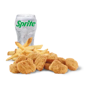 10 PC. Chicken Nugget Combo