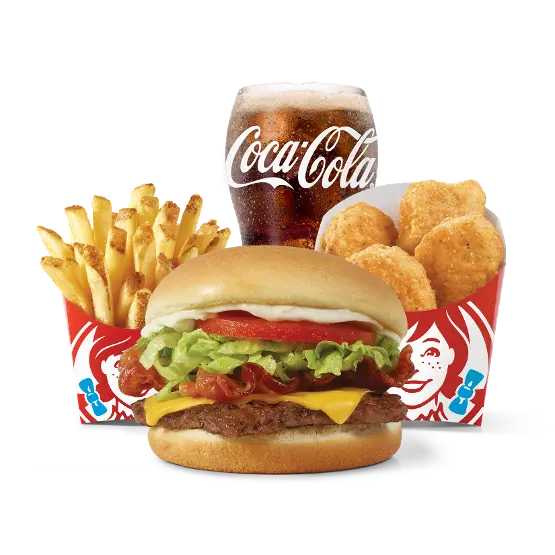 Wendy’s Jr. Bacon Cheeseburger Biggie Bag