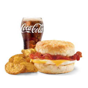 Bacon, Egg & Cheese Biscuit Combo