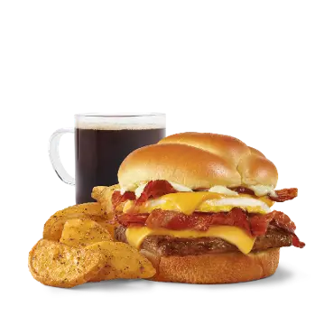 Breakfast Baconator® Combo