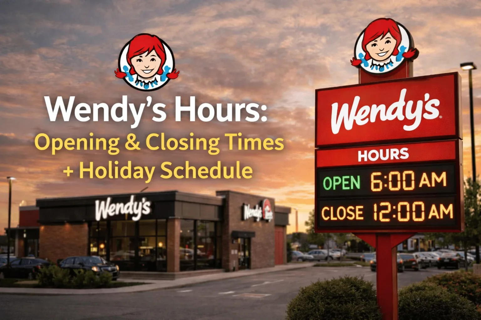 Wendy’s hours