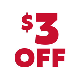 $3 off offer