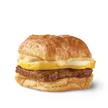Sausage, Egg & Swiss Croissant