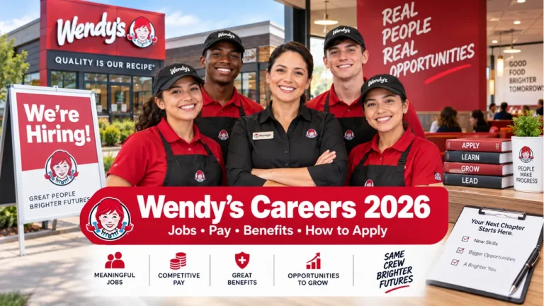 Wendy’s Careers 2026 jobs, pay, benefits, and application guide